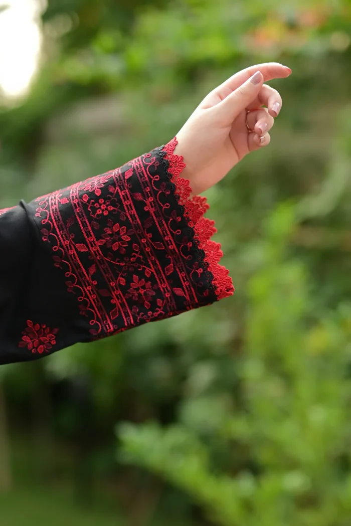 EMBROIDERED LAWN D-1009 - Image 6