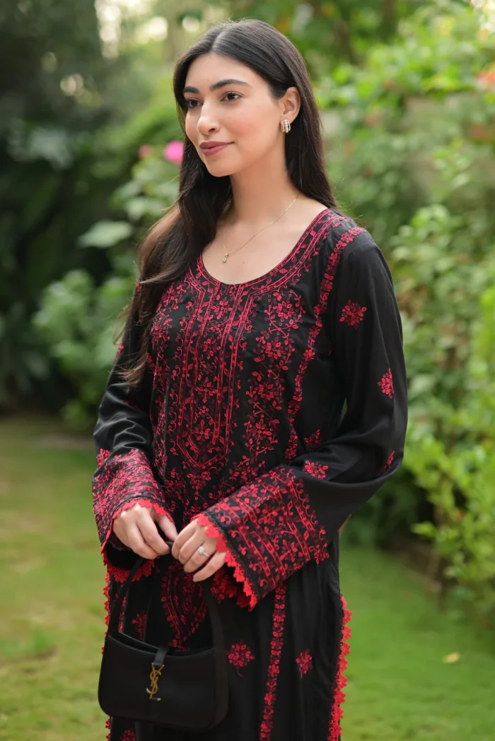 EMBROIDERED LAWN D-1009 - Image 1
