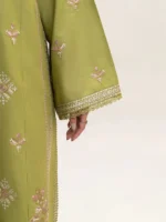 EMBROIDERED LAWN SUIT-MOSS MIRAGE (UNSTITCHED)