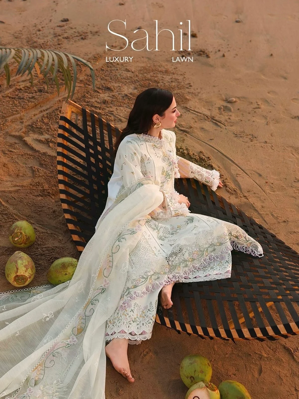 Qalamkar | Sahil Luxury Lawn’26