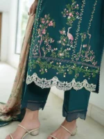 SAHAR Teal Gardenia - RTW - Image 4