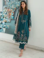 SAHAR Teal Gardenia - RTW - Image 6
