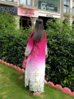 Farsaab  PINK OPAL KAFTAN - Image 6