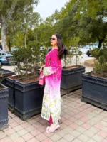 Farsaab  PINK OPAL KAFTAN - Image 5