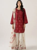 ZAYMAL MAROON IVORY - Image 2