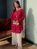 ZAYMAL MAROON IVORY - Image 7