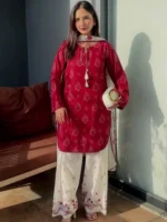 ZAYMAL MAROON IVORY - Image 3