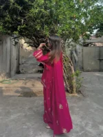 Sijal and Samaha Hot Pink Farshi - Image 7
