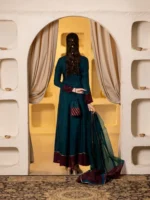 THE AFFORDABLE DESIGNER Teal Frock - Image 6