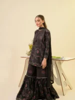 THE AFFORDABLE DESIGNER siyah gharara - Image 2