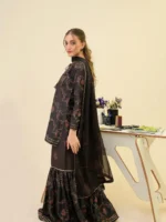 THE AFFORDABLE DESIGNER siyah gharara - Image 5